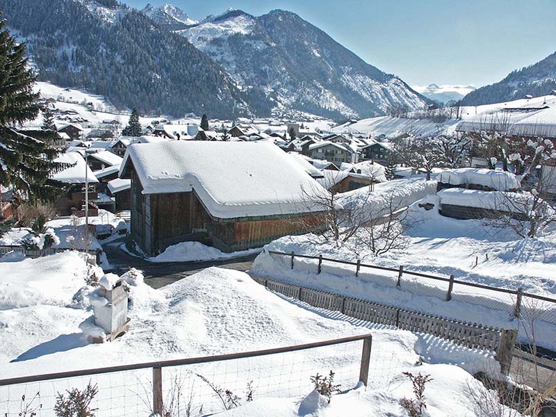 Blick ins Dorf